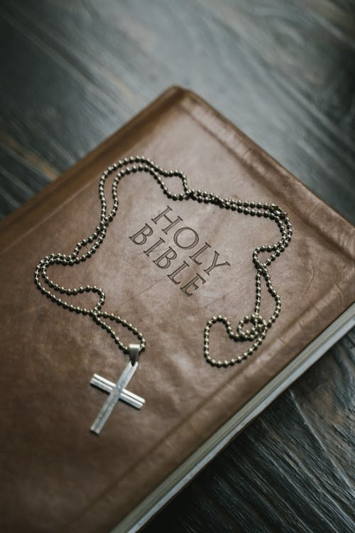 Bible-with-cross